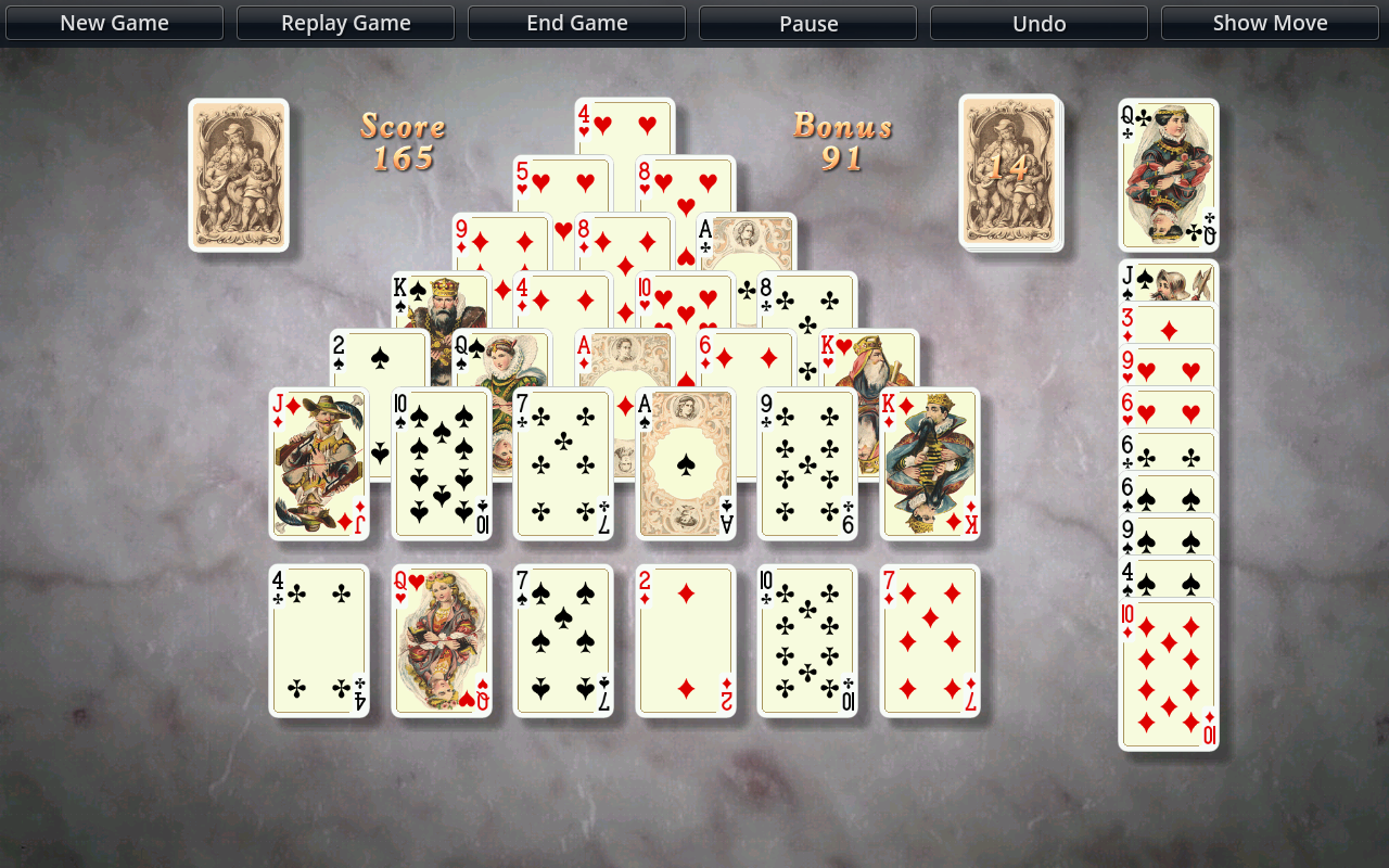 Solitaire City : How to Play Pyramid Solitaire