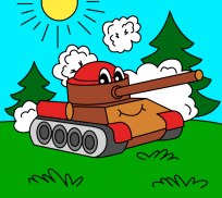 Coloring pages for children : transport screenshot 0