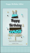 Birthday Cake with Name Photo screenshot 2