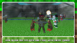 Blocky Combat Strike Zombie Survival screenshot 3