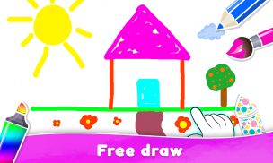 Toddler Coloring Book Glitter screenshot 3