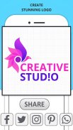Logo Maker - Icon Maker,diseñador gráfico creativo screenshot 1