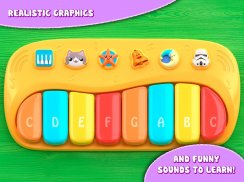 Piano for babies and kids screenshot 0