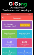 GiGsng Freelance App screenshot 2