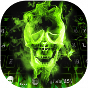 Hellfire Skull keyboard Uniqueness Theme screenshot 7