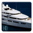 Luxury Yacht APUS Live Wallpaper