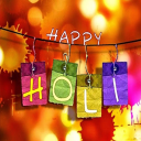 Happy Holi: Greeting, Photo Frames, GIF Quotes Icon