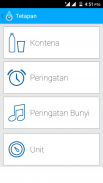 Air App Peringatan dan Tracker screenshot 5