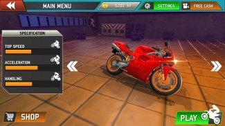 Mega Ramp Motorbike Impossible Stunts screenshot 3
