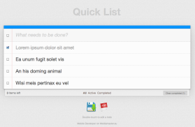 Quick Check List screenshot 2