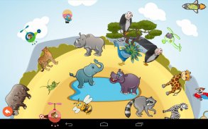 الاطفال مجانا لعبة أحجية حيوان screenshot 3