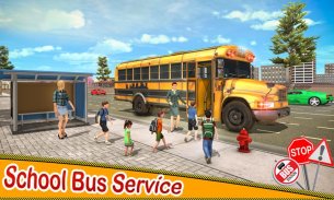 School Bus Driving Games : City Coach Bus Driver screenshot 11