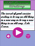 Cursive Writing Practice Book :Kids & Toddlers screenshot 0