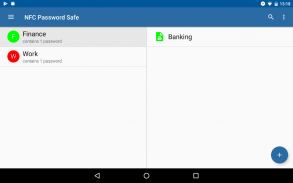 NFC Password Safe screenshot 1