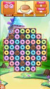 Cute donuts Match 3 Game screenshot 0