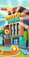 Little Cat Doctor Pet Vet Game screenshot 1