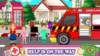 Pretend Town Fire Station Life screenshot 3