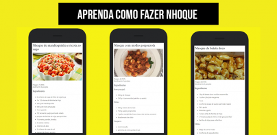 Receitas de Nhoque Fácil