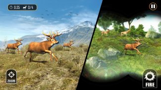 Deer Hunting - Sniper Tiro screenshot 1