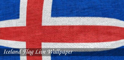 Iceland Flag Live Wallpaper