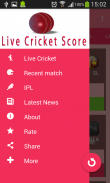 Live Cricket Score & News 2018 screenshot 1
