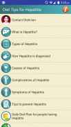 Hepatitis Help Prevention Foods Liver Diet Tips screenshot 0