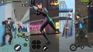 Commando Shooting Strike Games screenshot 1