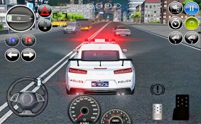 American Camaro Police Car Game: Police Games 2021 screenshot 0