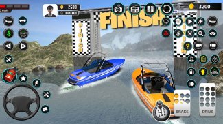 fou bateau courses:bateau Jeux screenshot 5