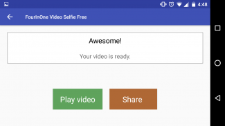 FourInOne Video Selfie FREE screenshot 3
