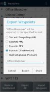 GPS Waypoints screenshot 2
