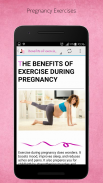 Pregnancy Workouts - Safe Exercises to Stay Fit screenshot 2