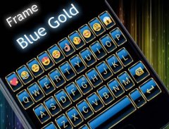 FrameBlue Emoji Teclado screenshot 1