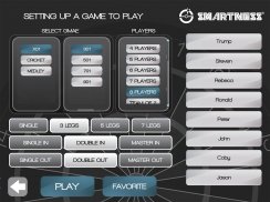 Smartness Wireless Dartboard screenshot 6