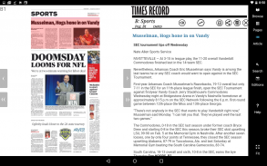 SW Times Record e-Edition screenshot 1