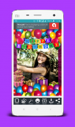 Birthday Photo Maker screenshot 1