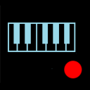 Simple piano with recorder Icon