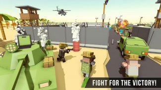 Blocky Army Base:Modern War Critical Action Strike screenshot 0