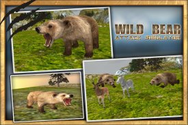 Bear Wild Serangan Simulator3D screenshot 4