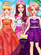 Model wedding Dress up Game screenshot 2