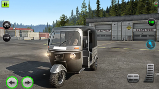 Modern Tuk Tuk Rickshaw Game screenshot 1