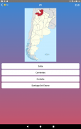 Argentina: Provinces & Districts Map Quiz Game screenshot 3