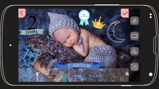 Newborn Baby Photo Editor App screenshot 4