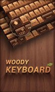 Woody GO Keyboard Theme  Emoji screenshot 0