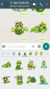 Sea Turtle Stickers, Sticker Packs: WAStickerApps screenshot 0