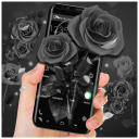 Black Rose APUS Launcher Theme Icon