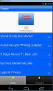Resume Templates screenshot 5