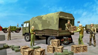 Offroad Army Truck Driving Game screenshot 1