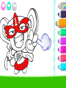 super zings Coloring Book screenshot 5