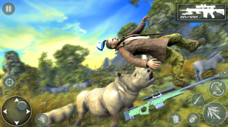 Wild Animal Hunting Shoot Game screenshot 1